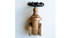 Bronze 'WRAS' approved gate valve screwed bsp wheelhead